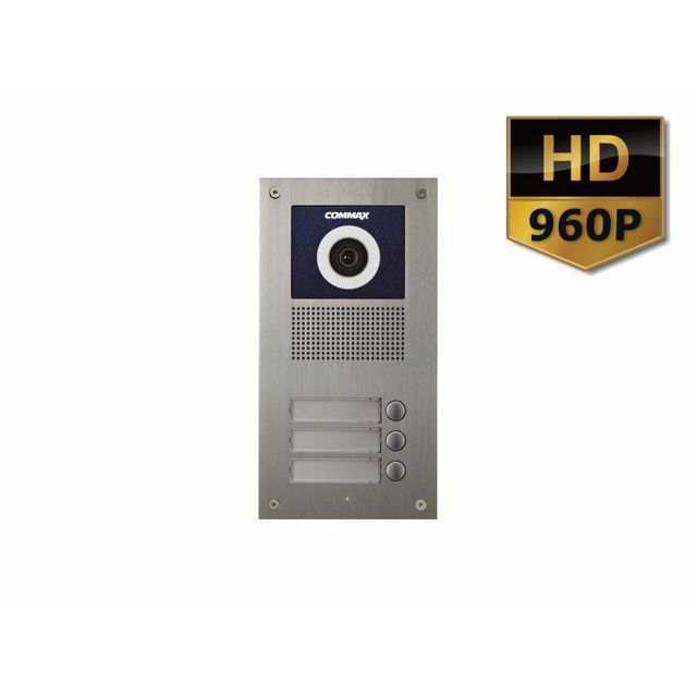 Stacja bramowa 3-abonentowa DRC-3UCHD, optyka HD 960p