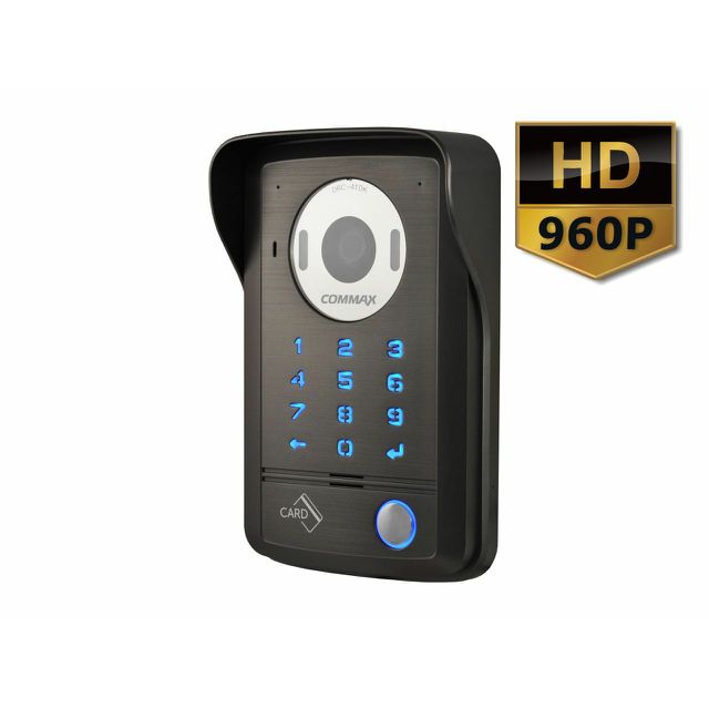 Stacja bramowa podtynkowa DRC-41DKHD z szyfratorem i RFID, optyka HD 960p