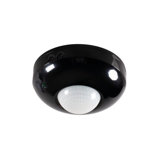 Sufitowy czujnik ruchu PIR 360° ZONA JQ-37 10m 1200W czarny