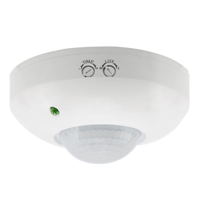 Sufitowy natynkowy czujnik ruchu PIR AGENT 360° 6m 1200W biały