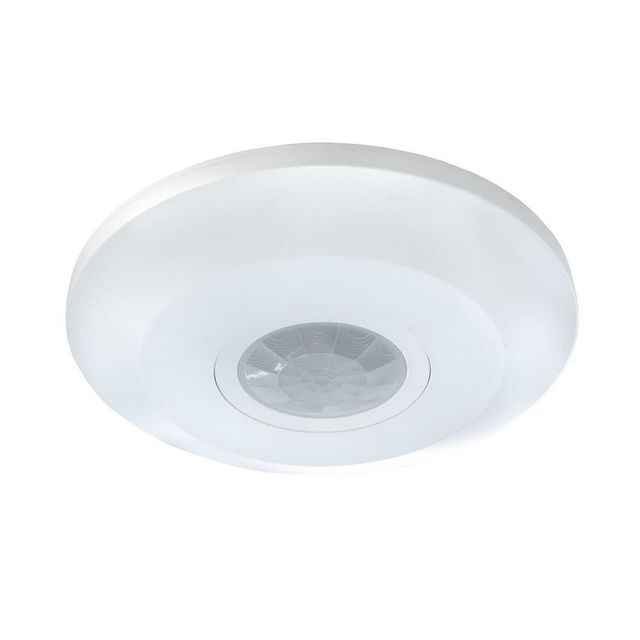 Sufitowy natynkowy czujnik ruchu PIR SLIM SE05 6m 2000W biały