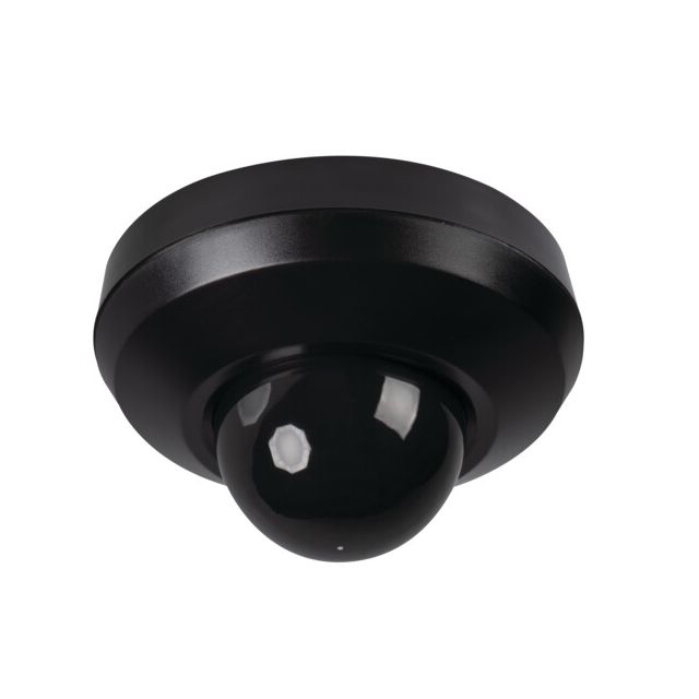 Sufitowy natynkowy czujnik ruchu 3xPIR SENTO 17m 2000W czarny