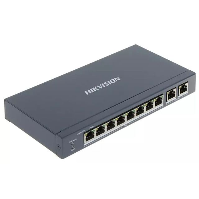 Switch POE 10-portowy DS-3E0310P-E/M