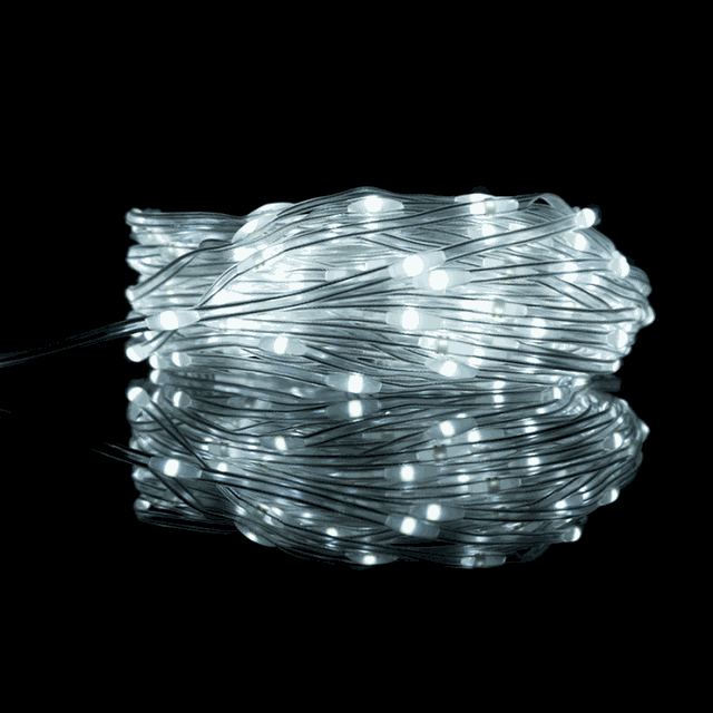 Sznur dekoracyjny 100LED małe lampki SMART 10m 5V DC barwa zimna