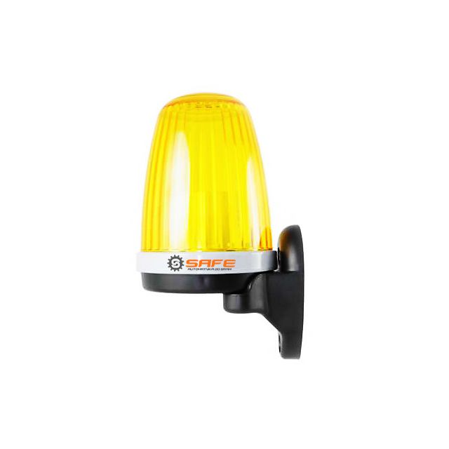 Uniwersalna lampka Safe LED 12-24V, 85~265V DC/AC z Anteną - Żółta