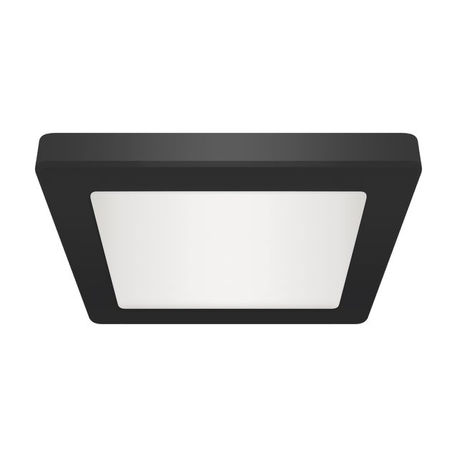 Uniwersalny downlight kwadratowy czarny OLGA LED 18W zmienna barwa światła