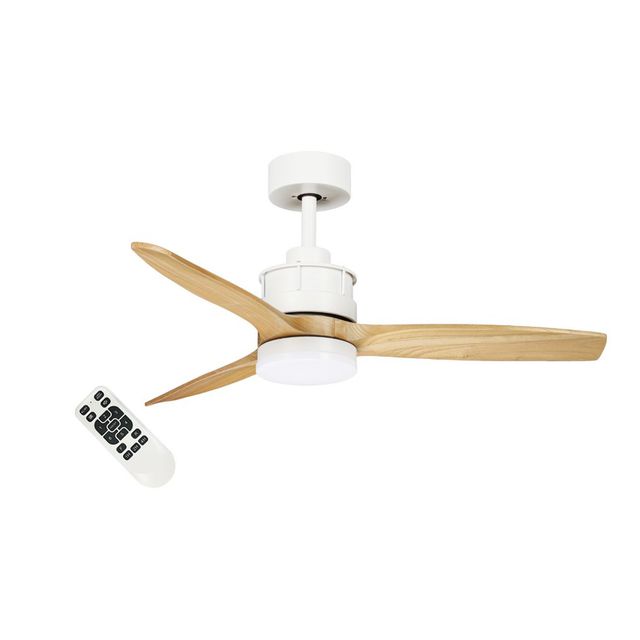 Wentylator 48W 18W+30W oświetlenie LED 1350lm CCT 20m2 40dB biały