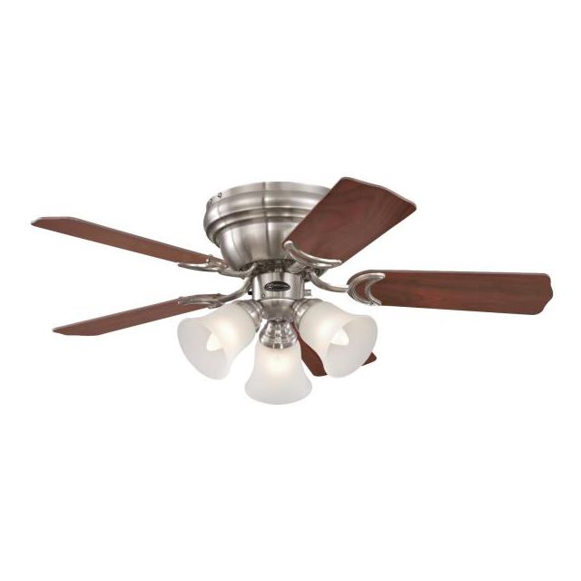 Wentylator CONTEMPRA TRIO 90cm z oświetleniem - palisander/buk