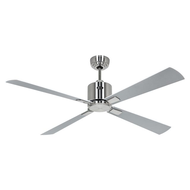 Wentylator Eco Neo III 132 cm, silnik DC, pilot, sterowanie Wi-Fi - chrom