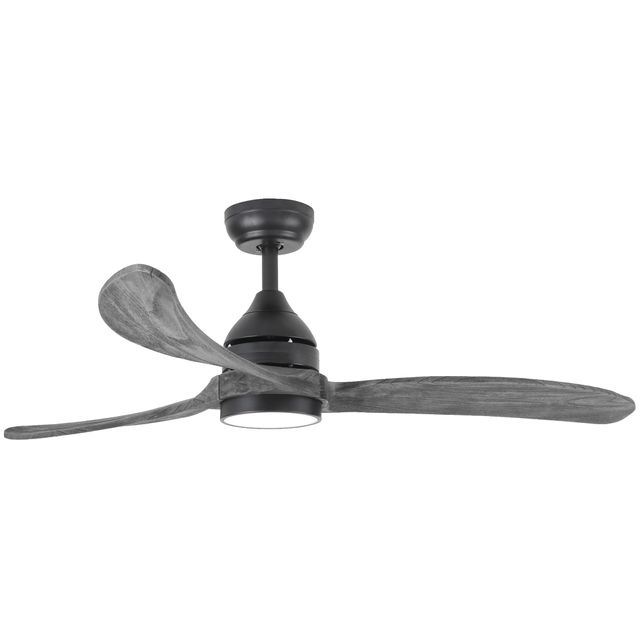 Wentylator SANTANA silnik DC LED z pilotem szary