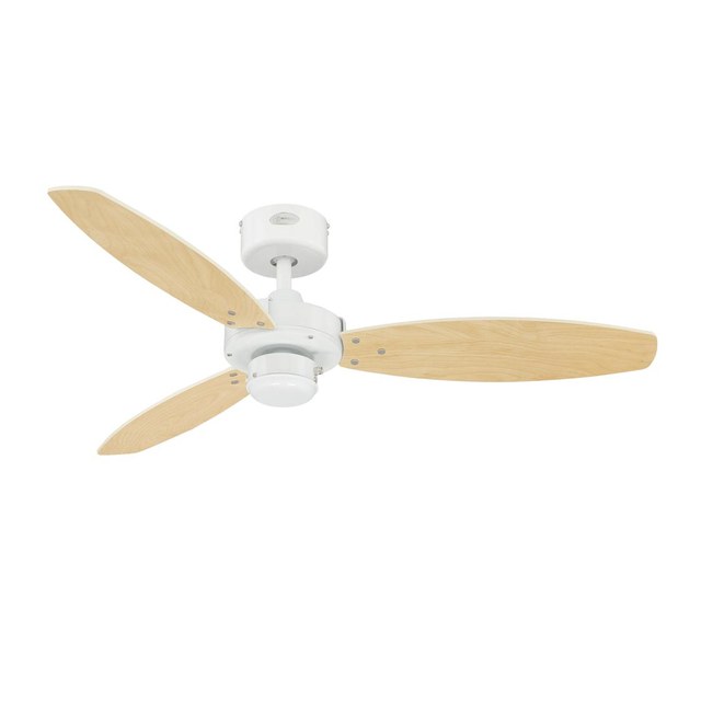 Wentylator sufitowy JET II 105cm - białe/klon