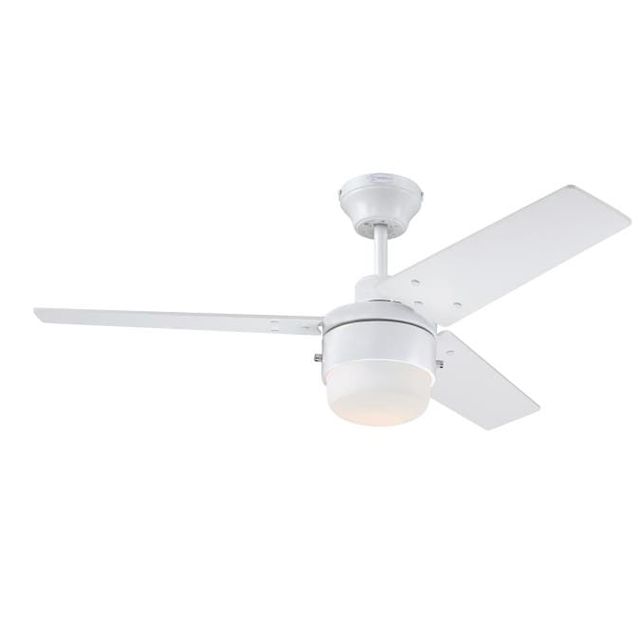 Wentylator TALIA 105cm z oświetleniem - biały