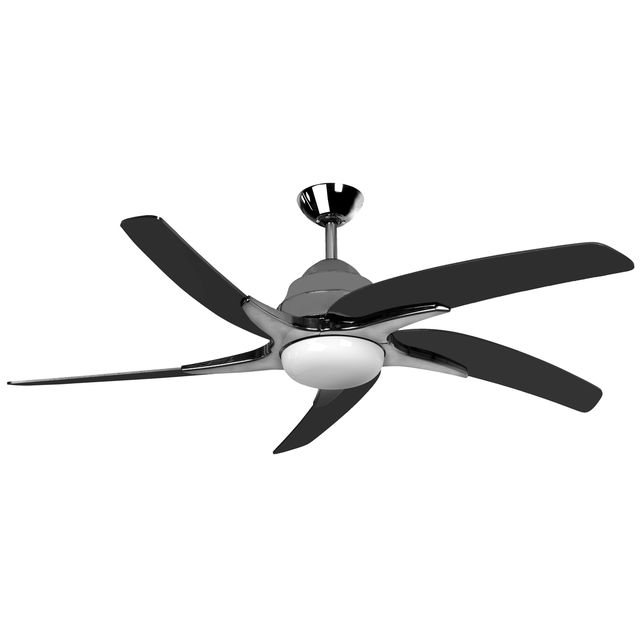 Wentylator VIPER Plus LED 112cm z pilotem grafit-czarne
