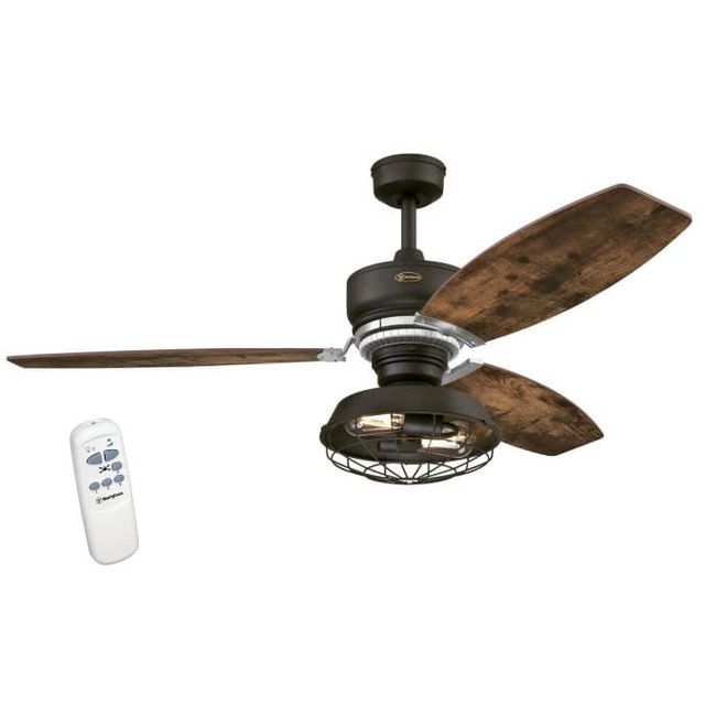 Wentylator WELFORD 2xE27 LED 72235 z pilotem