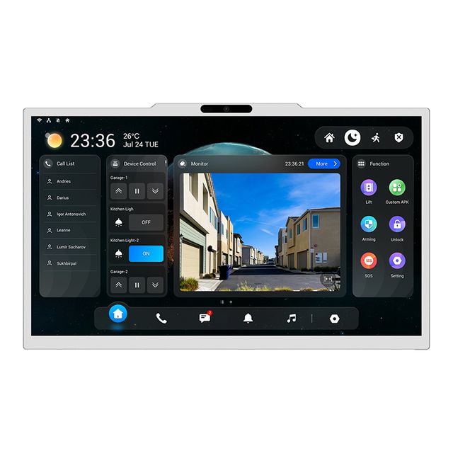 X937A Monitor 15" Android 14 PoE WiFi 8GB RAM HDMI - Biały, Kamera