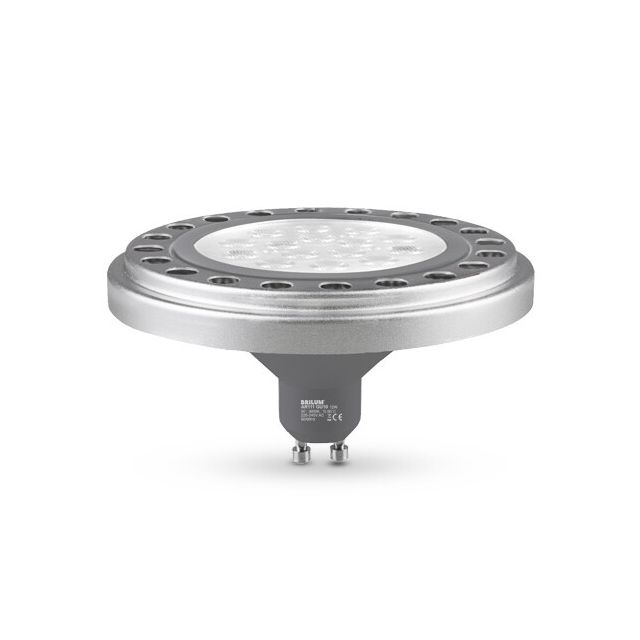 Żarówka LED AR111 GU10 12W 90lm/W 30° szara ciepła