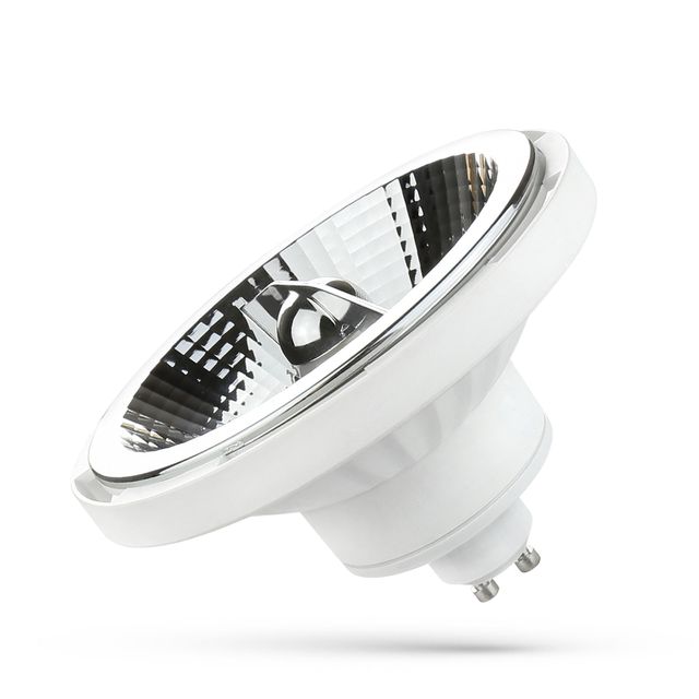 Żarówka SPECTRUM LED AR111 GU10 10W 3000K 20° - biały