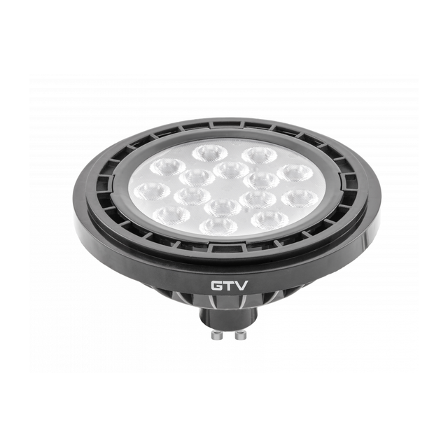 Żarówka LED ES111 GU10 A-G 12,5W 90lm/W 40° 3000K czarna