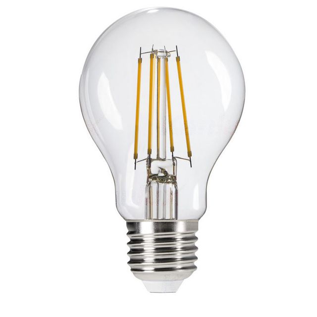 Żarówka LED filament E27 7W 115lm/W A60 ciepła