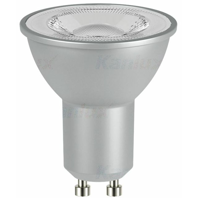 Żarówka IQ-LED GU10 7W Ra95 srebrna 6500K 110° DIM