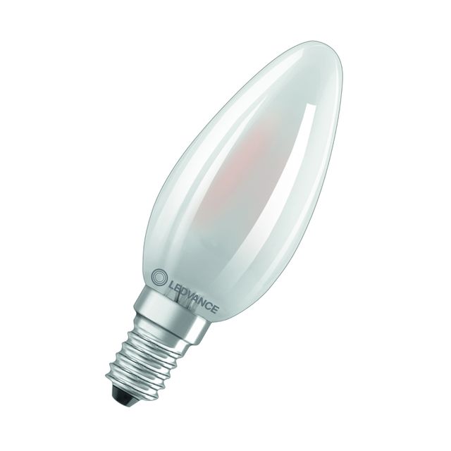 Żarówka LED świeczka filament E14 4W 146lm/W 2700K ciepła