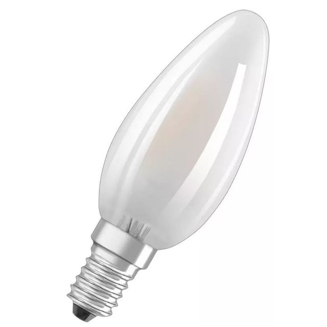 Żarówka LED świeczka Retrofit Classic E14 4W 117lm/W 4000K mleczna