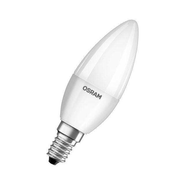 Żarówka świeczka Osram LED VALUE CLB 40 5,7W E14 matowa - neutralna