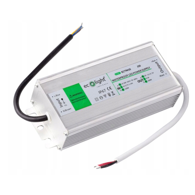 Zasilacz hermetyczny napięciowy LED 12V IP67 100W