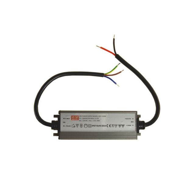 Zasilacz hermetyczny napięciowy LED IP67 12V 30W