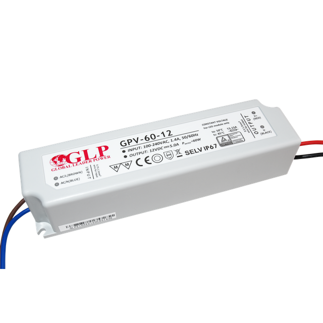 Zasilacz LED 12V IP67 60W