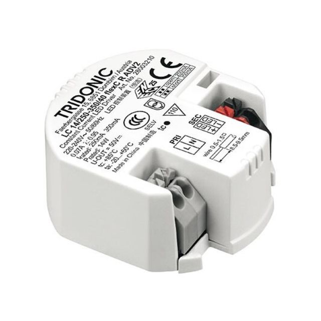Zasilacz LED Driver LC 14W 250, 350mA flexC R ADV2