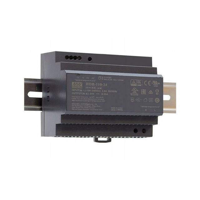 Zasilacz na szynę DIN 24V DC 150W szerokość 6 modułów