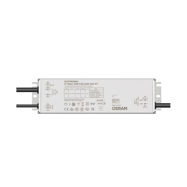 Zasilacz OSRAM ICUTRONIC IT DALI 200W 350...1050 mA IP67