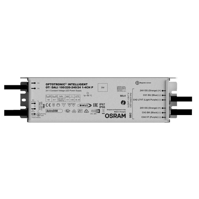 Zasilacz OSRAM OTi DALI 100W 24V RGBW 1-4 kanałowy IP66