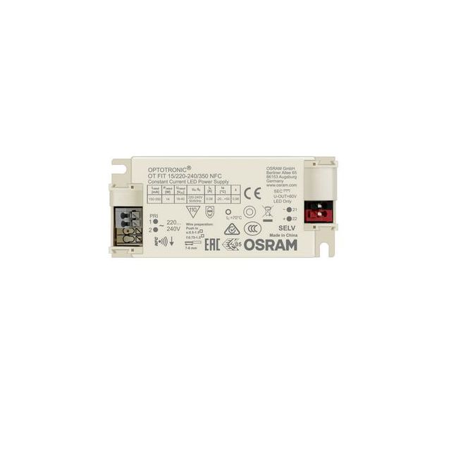 Zasilacz programowalny NFC OT FIT 15W 150...350mA