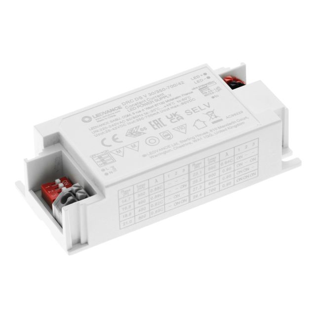Zasilacz prądowy 30W DRC DS V 350mA/.../700mA 25...42V
