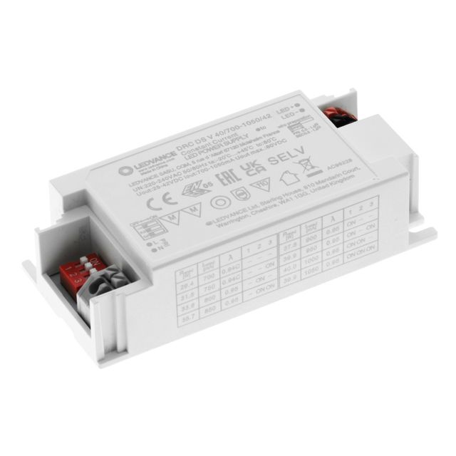 Zasilacz prądowy 40W DRC DS V 700mA/.../1050mA 25...42V
