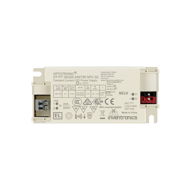 Zasilacz programowalny NFC OT FIT 25W 300...700 mA G2