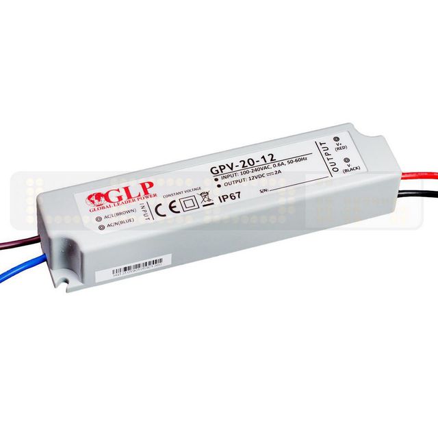 Zasilacz PV LED IP67 20W 12V