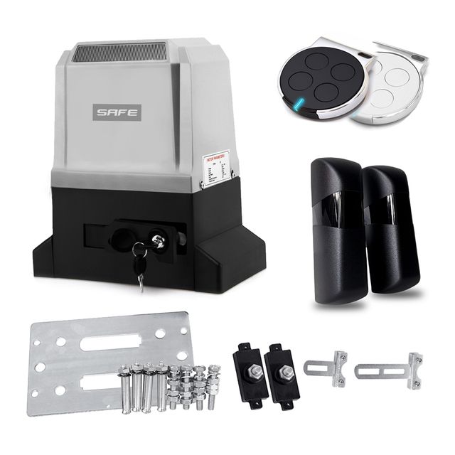 Zestaw bramy przesuwnej 800kg Safe Forto800 z LED