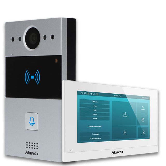Zestaw wideodomofonowy AKUVOX R20A z monitorem 7" C313N