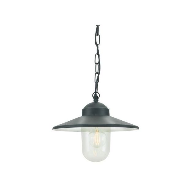 Lampa wisząca ogrodowa zewnętrzna KARLSTAD 230A E27 czarny