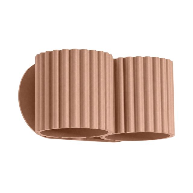 Kinkiet AURA 2xG9 - mocca
