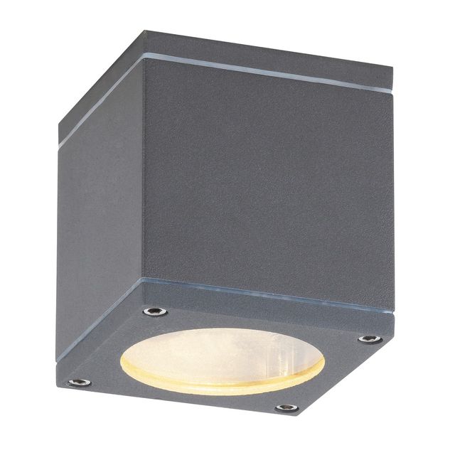 Downlight AKRON kwdratowy GU10 IP54 - antracyt