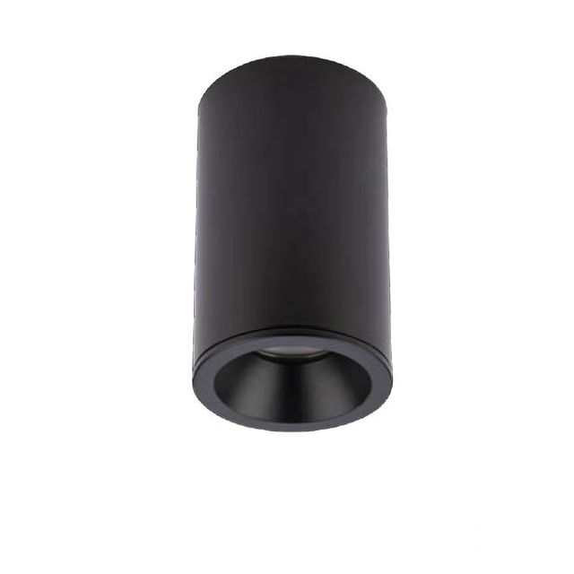 Downlight natynkowy ALPHA GU10 IP54 - czarny