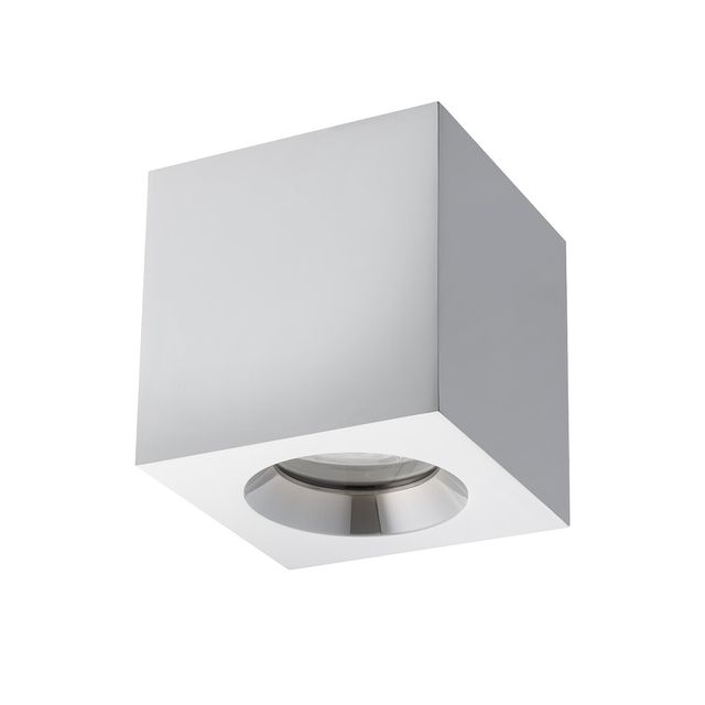 Downlight natynkowy hermetyczny PARANA GU10 IP44 - chrom