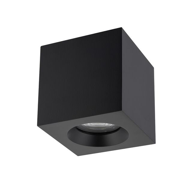 Downlight natynkowy hermetyczny PARANA GU10 IP44 - czarny