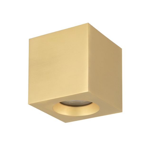 Downlight natynkowy hermetyczny PARANA GU10 IP44 - mosiądz
