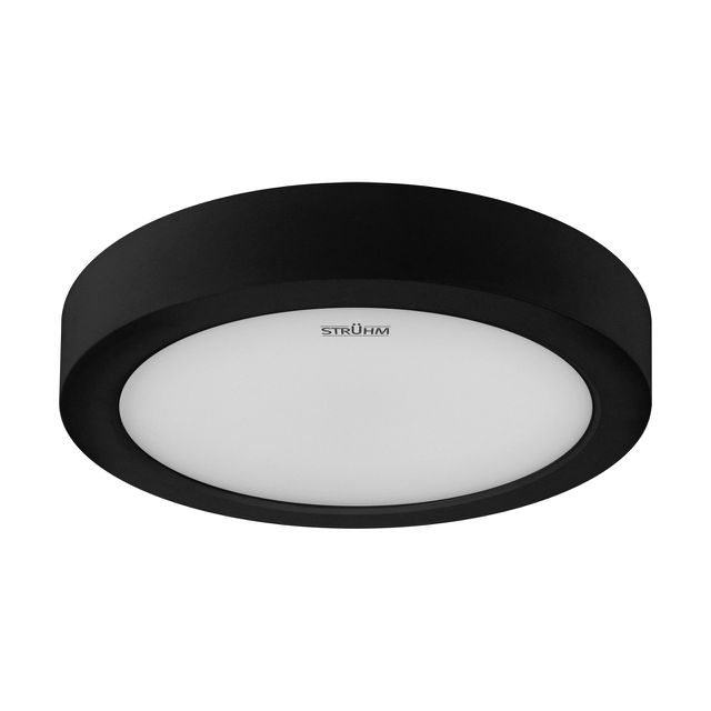 Downlight natynkowy okrągły EDOR LED 9W 15cm 790lm CCT czarny