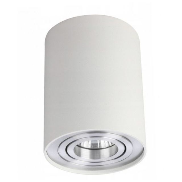 Downlight NT nastawny BROSS 1 GU10 IP20 - biały/alu